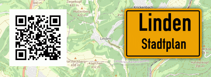 Stadtplan Linden, Kreis Uelzen