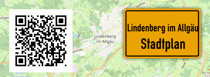 Stadtplan Lindenberg im Allgäu