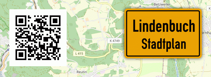 Stadtplan Lindenbuch