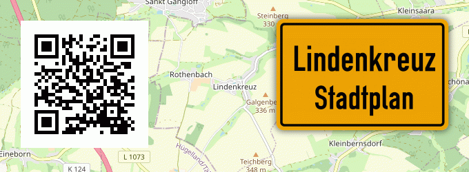 Stadtplan Lindenkreuz