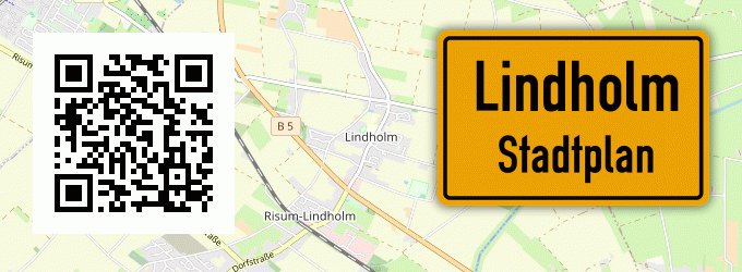 Stadtplan Lindholm