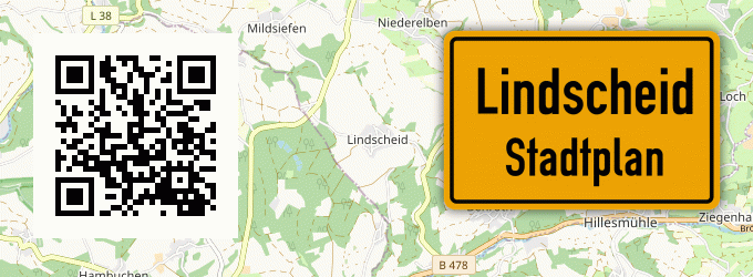 Stadtplan Lindscheid