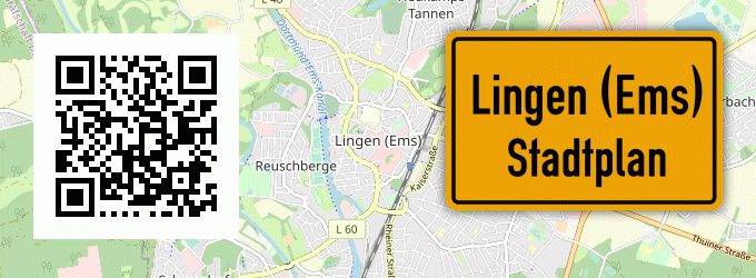 Stadtplan Lingen (Ems)
