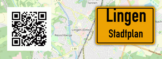 Stadtplan Lingen