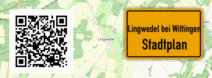 Stadtplan Lingwedel bei Wittingen, Niedersachsen