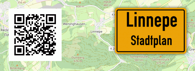 Stadtplan Linnepe