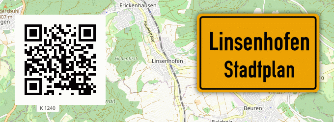 Stadtplan Linsenhofen