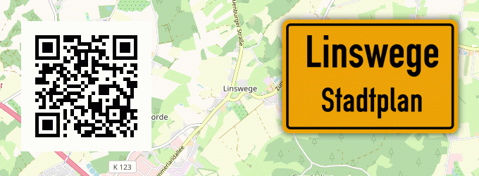 Stadtplan Linswege