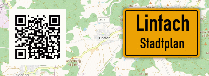 Stadtplan Lintach