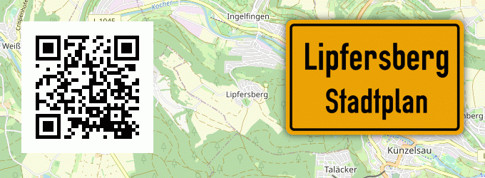 Stadtplan Lipfersberg