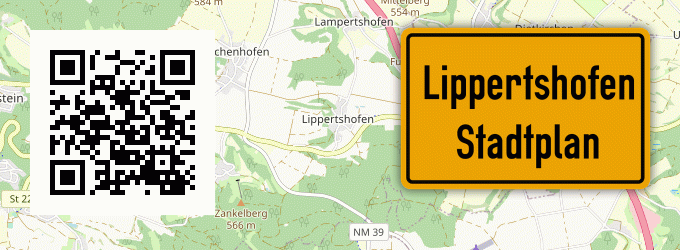 Stadtplan Lippertshofen, Oberbayern