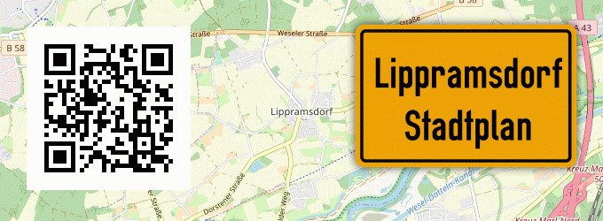 Stadtplan Lippramsdorf
