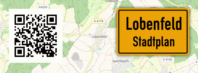 Stadtplan Lobenfeld