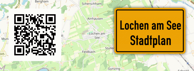 Stadtplan Lochen am See