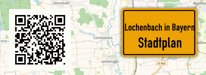 Stadtplan Lochenbach in Bayern
