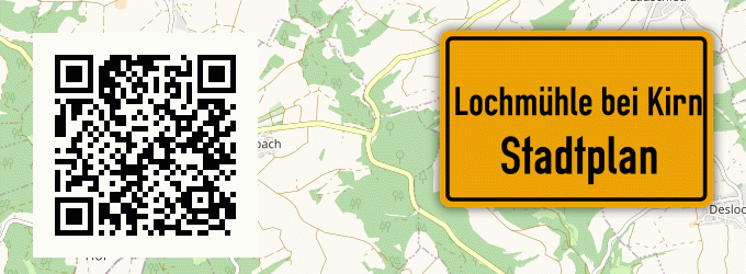 Stadtplan Lochmühle bei Kirn, Nahe