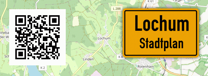 Stadtplan Lochum