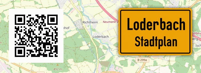 Stadtplan Loderbach