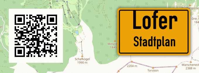 Stadtplan Lofer