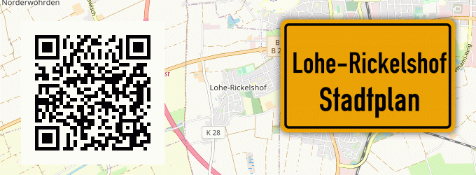 Stadtplan Lohe-Rickelshof