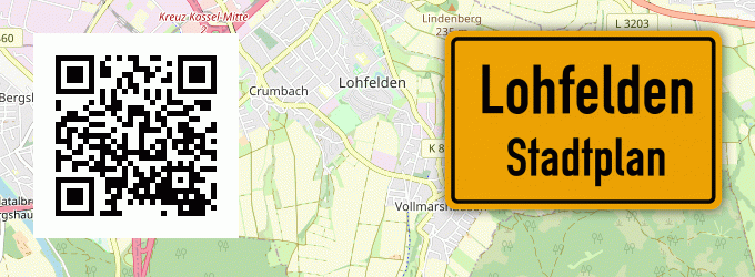 Stadtplan Lohfelden