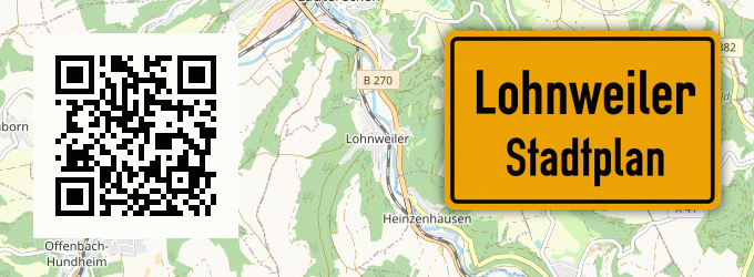 Stadtplan Lohnweiler