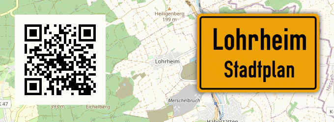Stadtplan Lohrheim