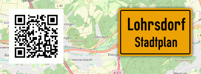 Stadtplan Lohrsdorf