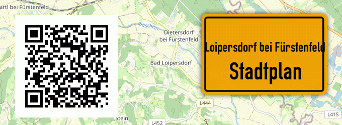 Stadtplan Loipersdorf bei Fürstenfeld