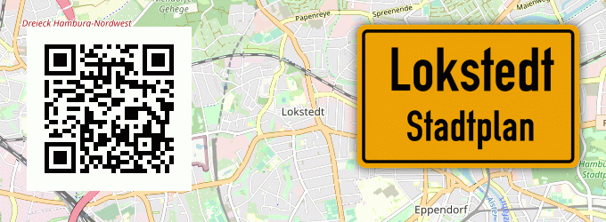 Stadtplan Lokstedt