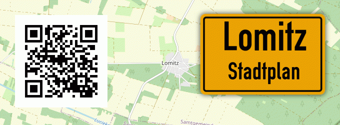 Stadtplan Lomitz