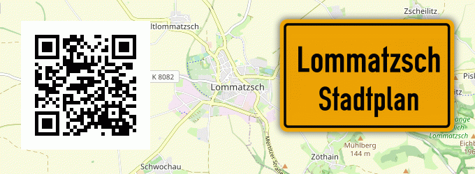 Stadtplan Lommatzsch
