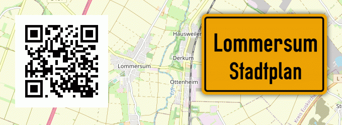 Stadtplan Lommersum