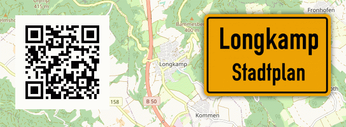 Stadtplan Longkamp