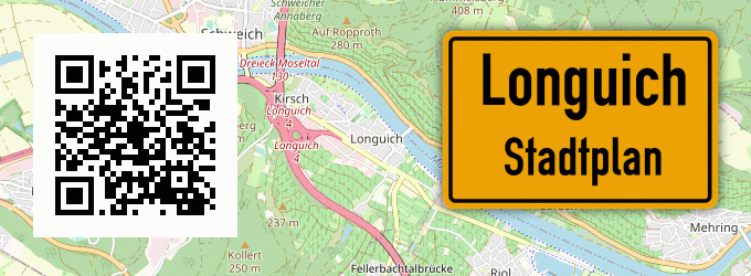 Stadtplan Longuich