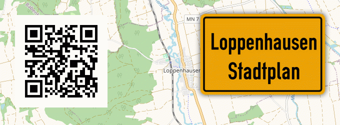 Stadtplan Loppenhausen