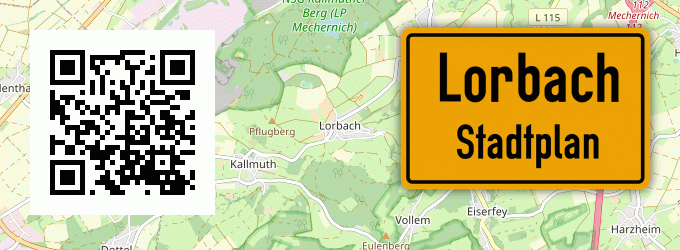 Stadtplan Lorbach