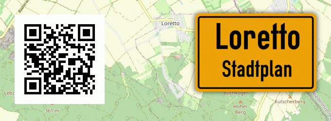 Stadtplan Loretto