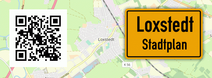 Stadtplan Loxstedt