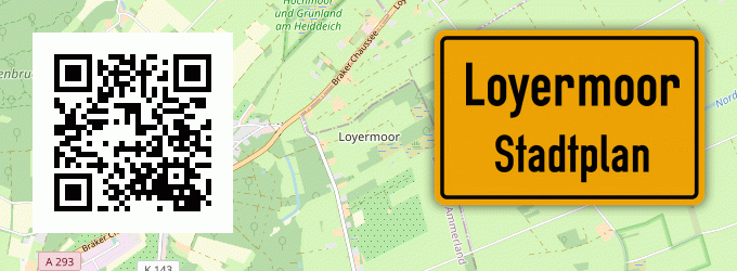Stadtplan Loyermoor