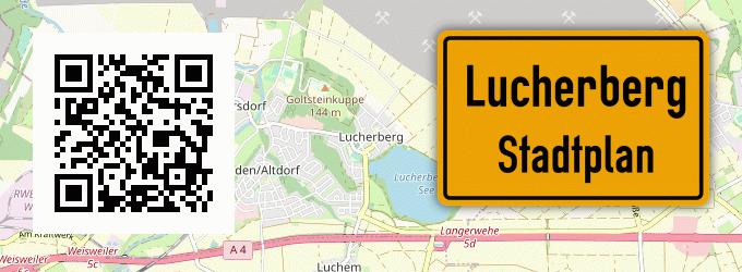Stadtplan Lucherberg