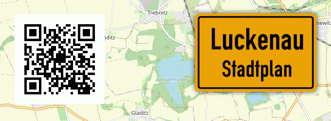 Stadtplan Luckenau