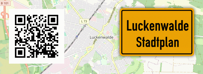 Stadtplan Luckenwalde
