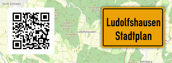 Stadtplan Ludolfshausen
