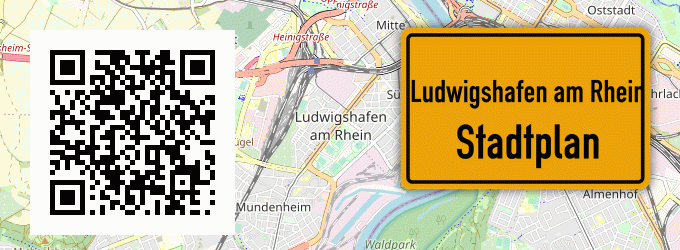Stadtplan Ludwigshafen am Rhein