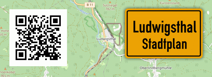 Stadtplan Ludwigsthal