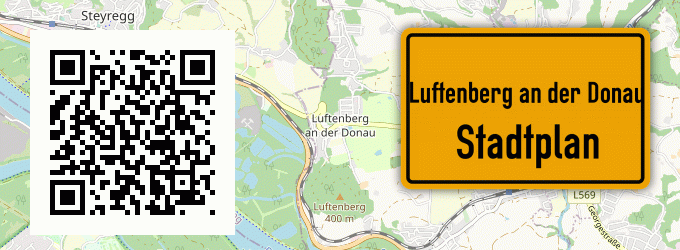 Stadtplan Luftenberg an der Donau