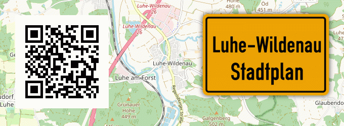 Stadtplan Luhe-Wildenau