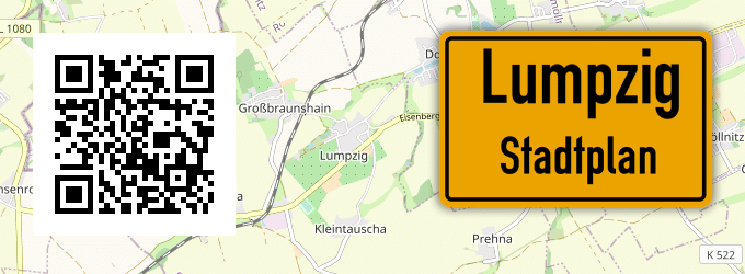 Stadtplan Lumpzig