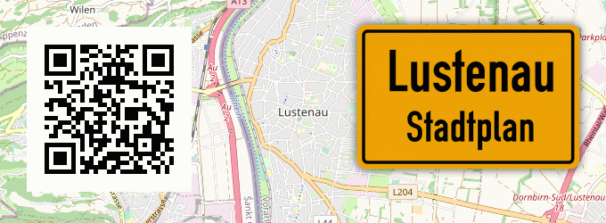 Stadtplan Lustenau